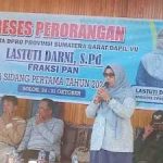 Anggota DPRD Sumbar, Lastuti Darni, Melakukan Serap Aspirasi Di Alahan Panjang Untuk Mendengarkan Kebutuhan Masyarakat 16